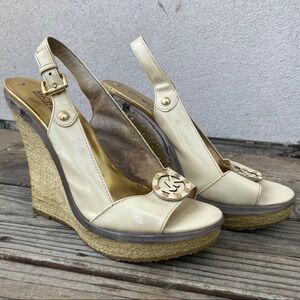 Nude Michael Kors Wedges